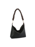 Shoulder bag with Braided shoulder strap