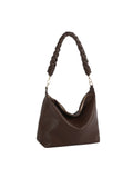 Shoulder bag with Braided shoulder strap