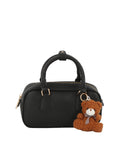 Mini Tote Bag with Teddy Bear Charm