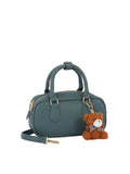 Mini Tote Bag with Teddy Bear Charm