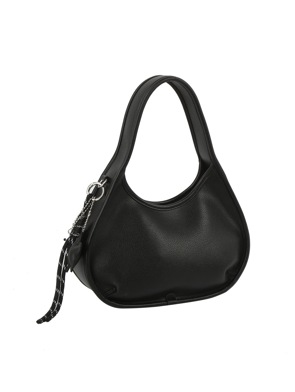 Hobo Bag with Detachable Charm