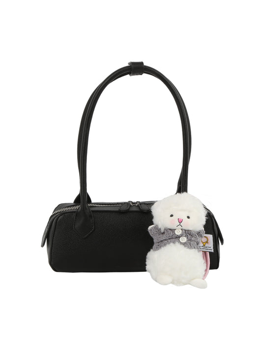 Shoulder Bag with Animal Charm