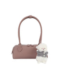 Shoulder Bag with Animal Charm