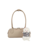 Shoulder Bag with Animal Charm