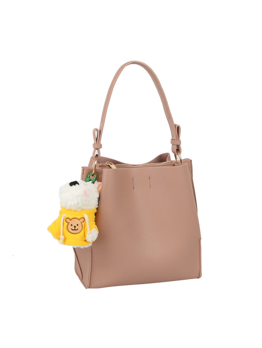 Hobo bag with Animal Charm