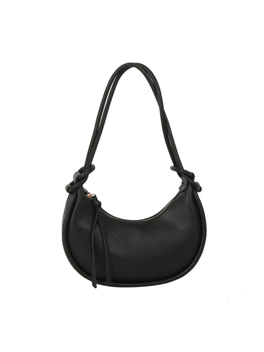 Shoulder Bag with Double Layered Shoulder Strap
