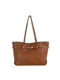 Calin Classic Belted Tote Bag