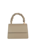 Calin Scrunchie Top-Handle Flap Handbag