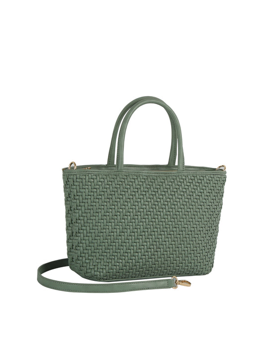 ecostitch Woven Top Handle Tote
