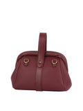 Shoulder Bag with Twist Clasp