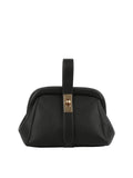Shoulder Bag with Twist Clasp