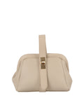 Shoulder Bag with Twist Clasp
