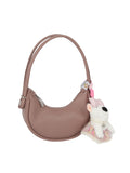 Shoulder Bag with Animal Charm