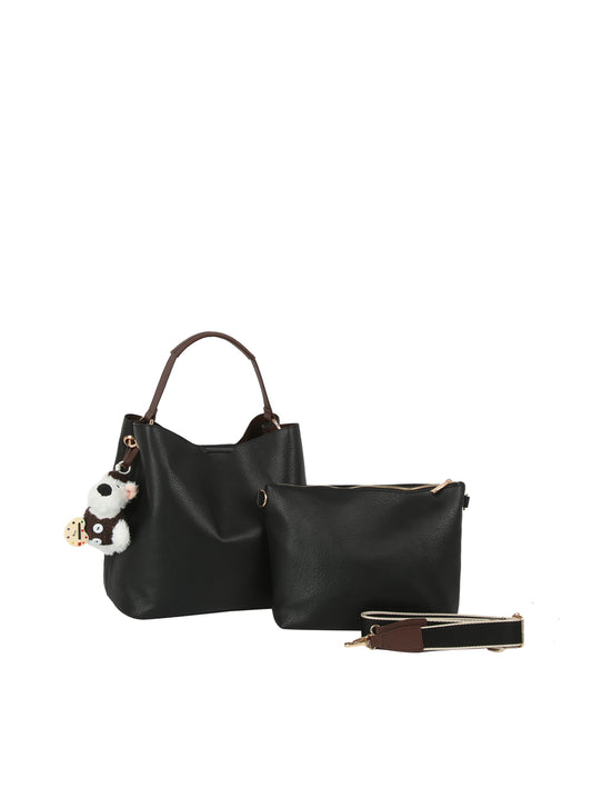 2 In 1 Tote Bag with Animal Charm