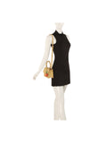 Structured Rectangular Satchel Braided top-handle