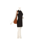 Slouchy Shoulder Bag with Decorative Ring Hardware
