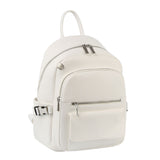 Buckled sides backpack with multi-pockets