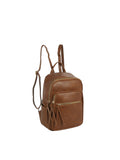 Metro Muse Fashion Backpack with Dual Front Zip Pockets