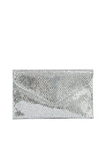 Woven Metallic Shoulder Bag