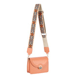 Women Front Flap Top handle Guitar Strap Crossbody