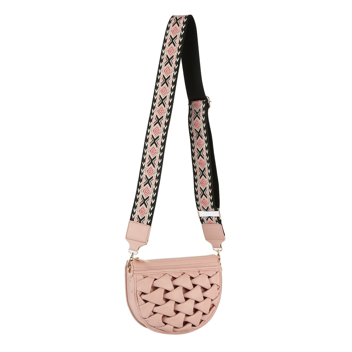 Women Triple Entry Guitar Strap Crossbody