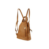 Laser cut convertible one and double strap backpack