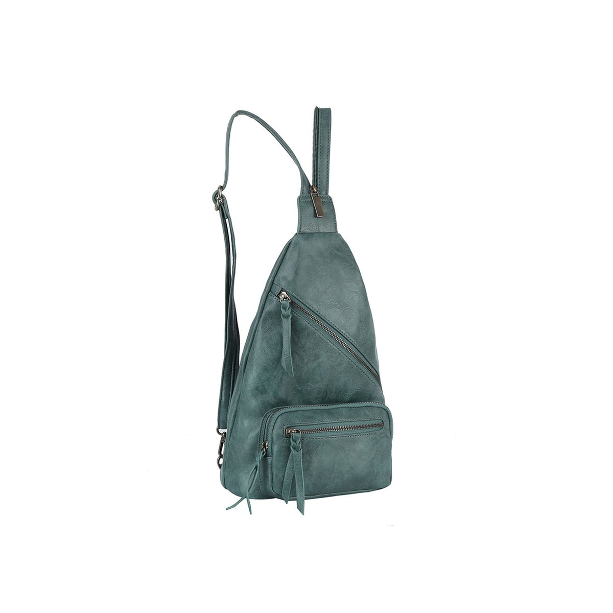 Covertible zips sling and backpack