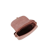 Front pocket flap whipstitching detailed saddle