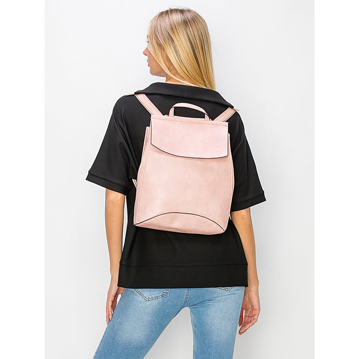 Convertible backpack and shoulder